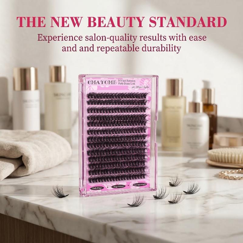 Wispy D Curl Cluster Lashes 14 - Eyelash Extension Equipment のレビューと価格
