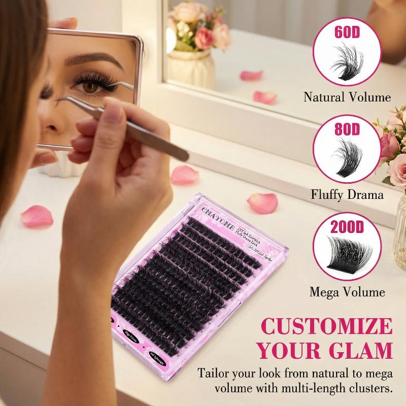 Wispy D Curl Cluster Lashes 14 - Eyelash Extension Equipment のレビューと価格