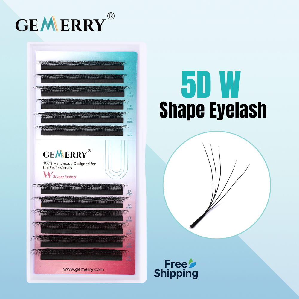 GEMERRY 5D W Shape Eyelash Ext - Eyelash Extension Volume Styles のレビューと価格
